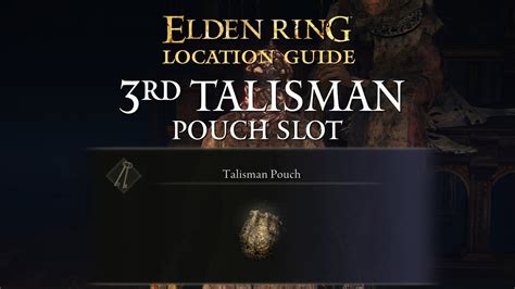 how to increase talisman slots elden ring|Elden Ring Talisman Pouch Locations: How to Increase Talisman .
